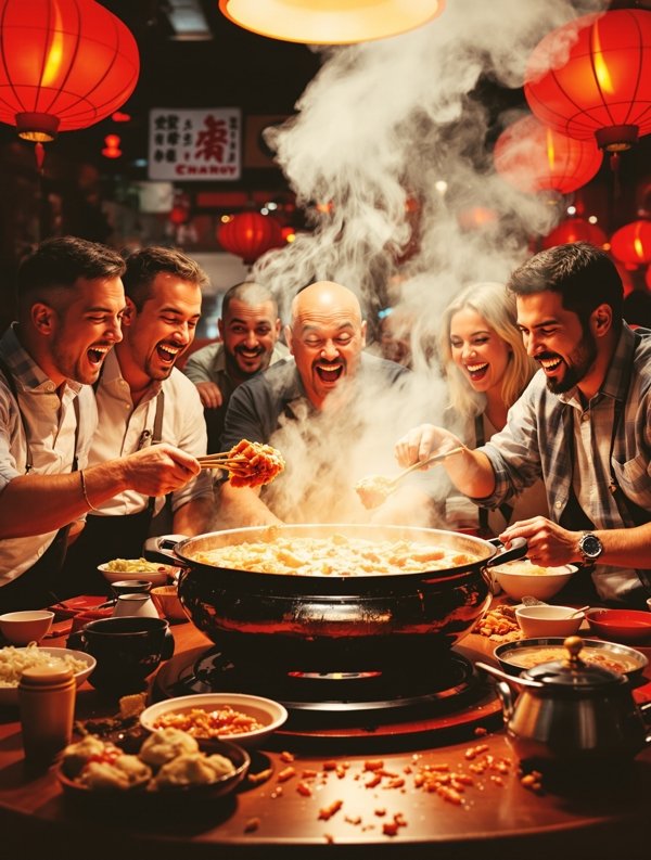 《火锅英雄会》喜剧海报 - 国产a视频高清影视