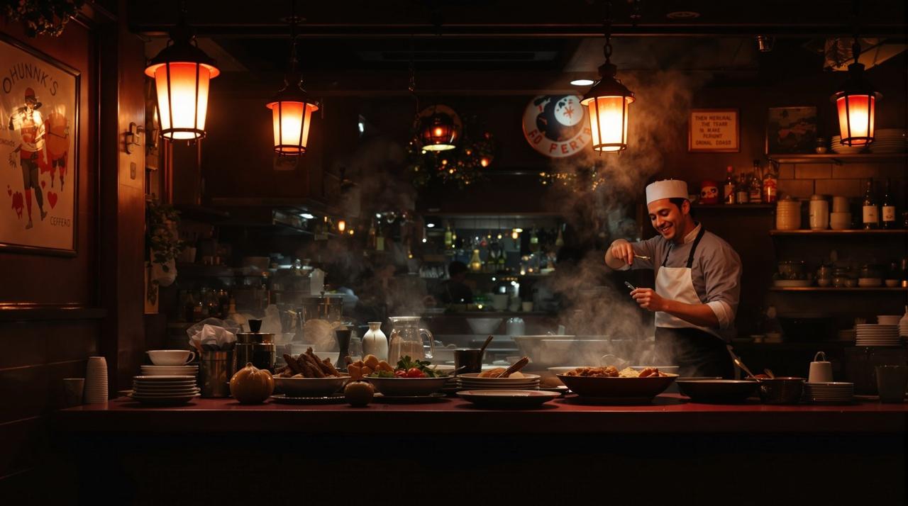 《深夜食堂纪》横幅剧照 - 国产a视频高清影视